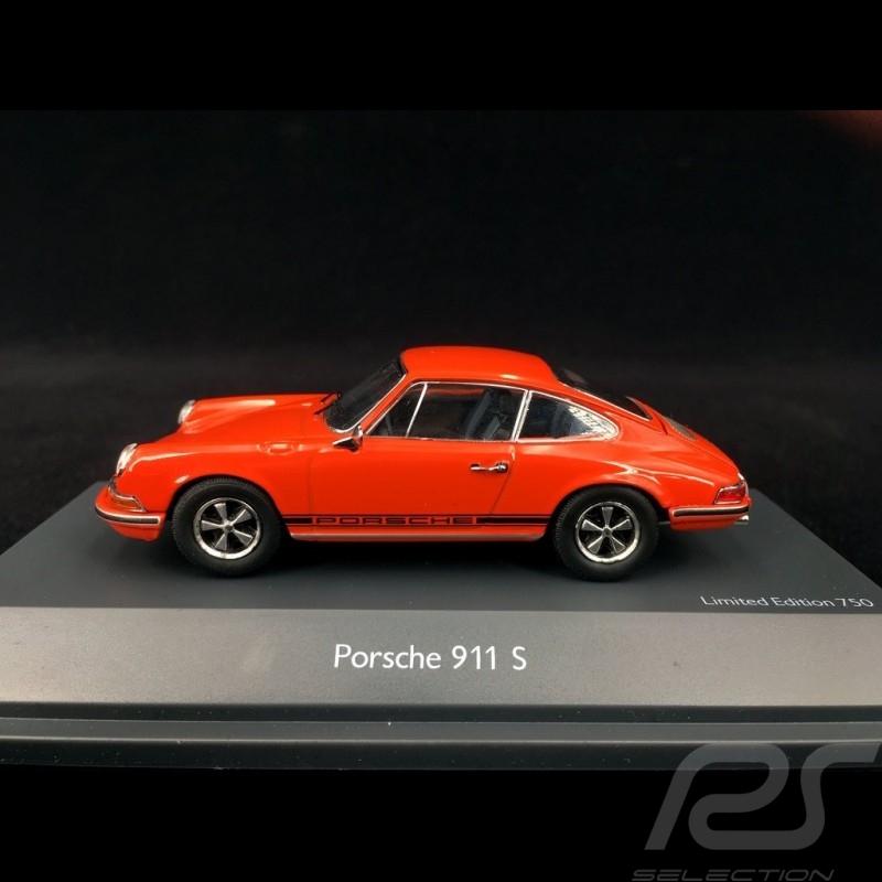 Porsche 911 S 2.2  1970 Blutorange 1/43 Schuco 450270700