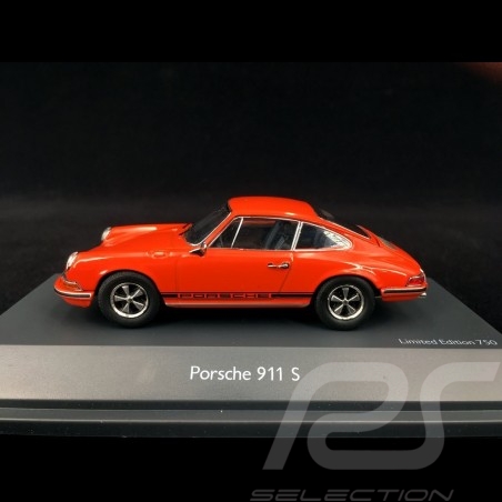 Porsche 911 S 2.2 1970 Orange sanguine Tangerine Blutorange 1/43 Schuco 450270700