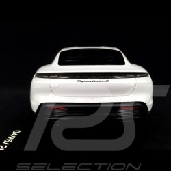 Porsche Taycan Turbo S 2019 Blanc White Weiß Carrara 1/18 Minichamps WAP0217800L