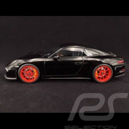 Porsche 911 R Typ 991 2016 schwarz / rot 1/12 Minichamps 125066322