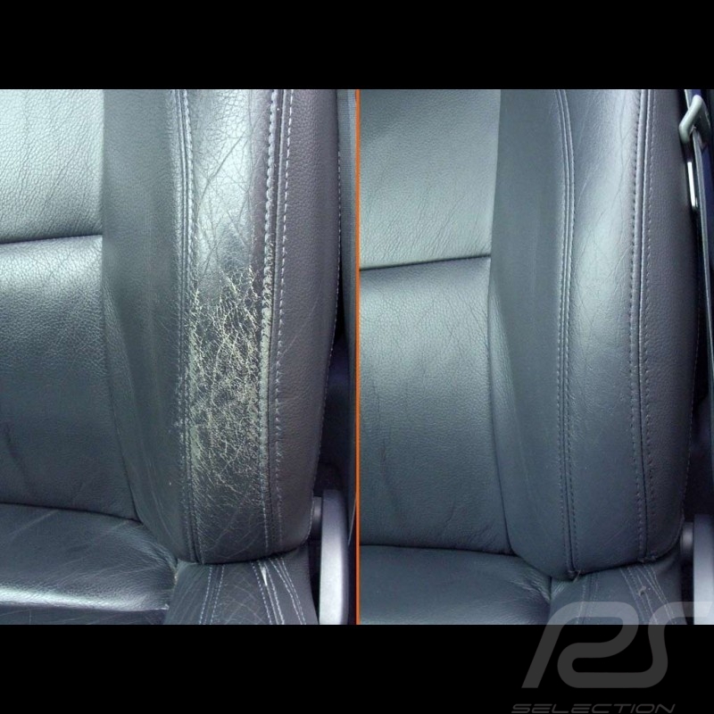 Fulll Leather Repair Kit Colourlock Mild Cleaner Black Dye And Filler - Leather Car Seat Repair Kit Black