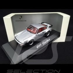 Porsche 911 Typ 930 Turbo 3.3 1977 silbergrau 1/43 Minichamps WAP020SET04