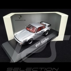 Porsche 911 Type 930 turbo 3.3 1977 gris argent 1/43 Minichamps WAP020SET04