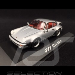 Porsche 911 Type 930 turbo 3.3 1977 gris argent 1/43 Minichamps WAP020SET04