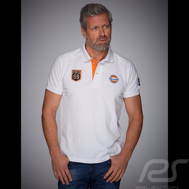 Gulf Polo 1. Sieg n° 9 weiß - Herren Gulf Polo 1. Sieg n° 9 weiß - Herren