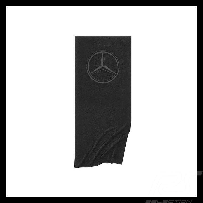 Mercedes towel bath / shower cotton black Mercedes-Benz B66953607