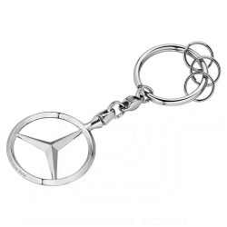 Mercedes keyring Brussels silver Mercedes-Benz B66957516