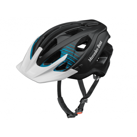 Casque de vélo cycle helmet fahrradhelm Mercedes adulte Noir / Bleu Mercedes-Benz B66450055