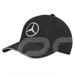 Mercedes damen kappe gestickte logo baumwolle schwarz Mercedes-Benz B66954533