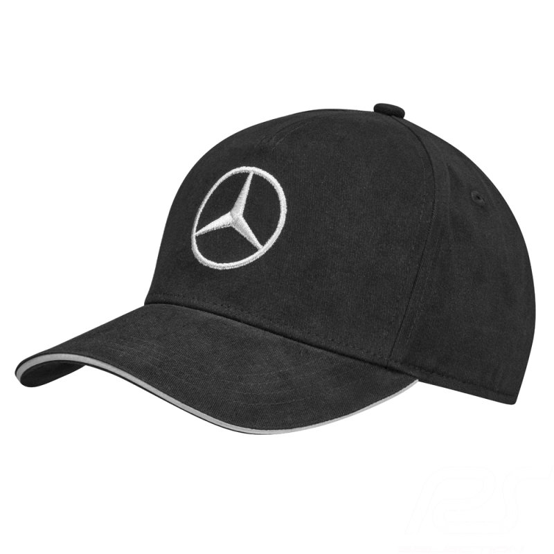 Mercedes woman cap embroidered logo cotton black Mercedes-Benz B66954533