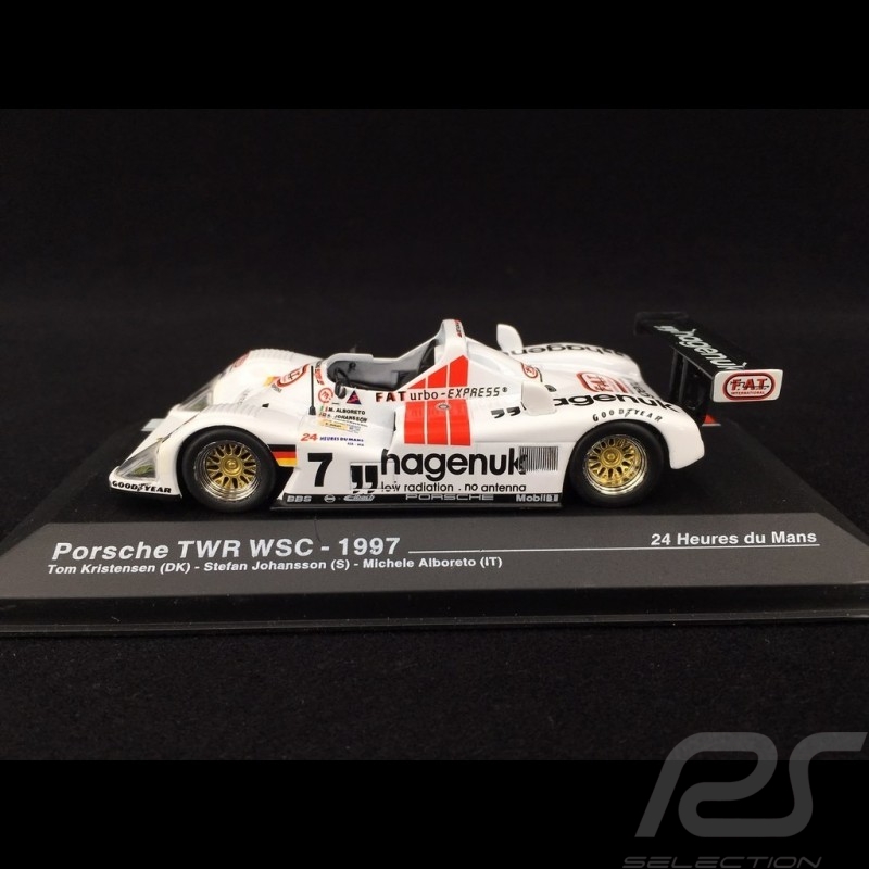 Porsche WSC-95 n° 7 TWR Sieger Le Mans 1997 1/43 Ixo