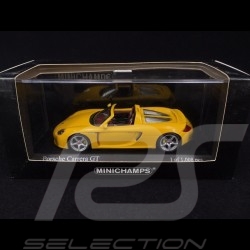 Porsche Carrera GT 2003 jaune vitesse 1/43 Minichamps 400062634 speed yellow speedgelb