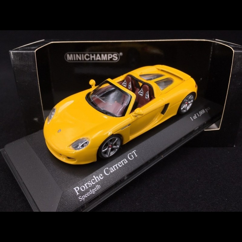 Porsche Carrera GT 2003 Gris Métallisé - Minichamps 1/43 (neuf)
