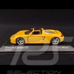 Porsche Carrera GT 2003 speed yellow 1/43 Minichamps 400062634