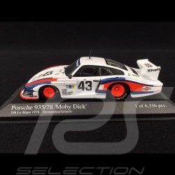 Porsche 935/78 n° 43 'Moby Dick' Le Mans 1978 1/43 Minichamps 430786743