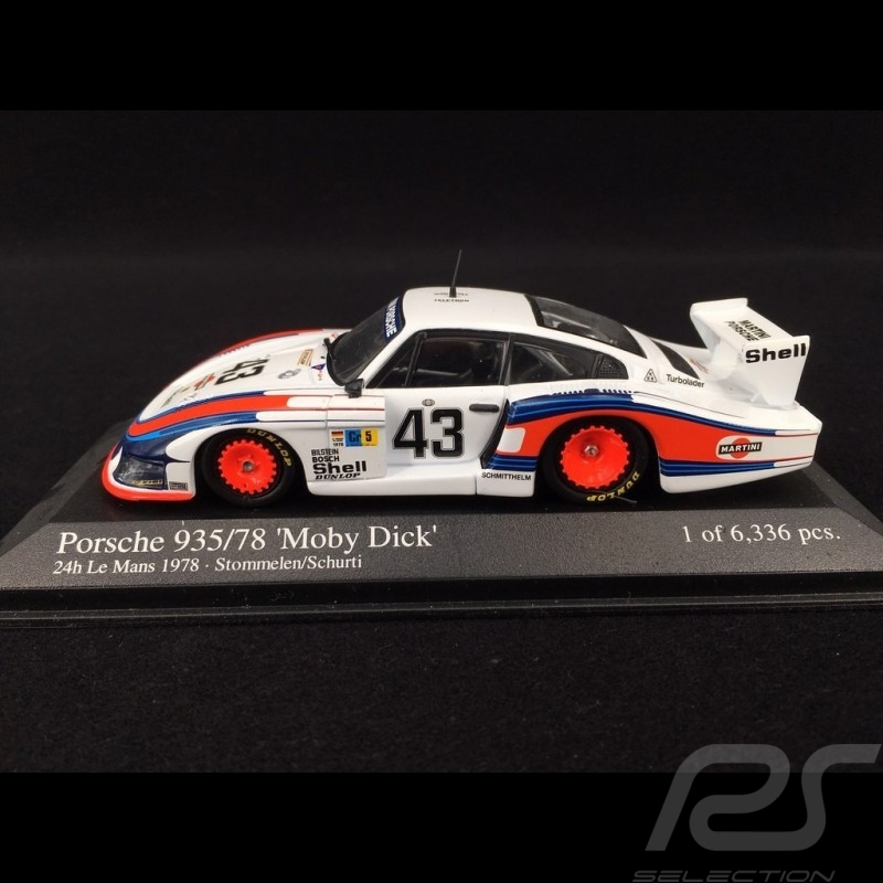Porsche 935/78 n° 43 'Moby Dick' Le Mans 1978 1/43 Minichamps 430786743