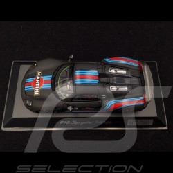 Porsche 918 Spyder Martini Prototype n° 23  black 1/43 Spark WAP0201070E
