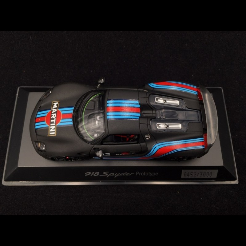Spark 1:43 Porsche 918 Spyder #15 Record Run Nürburgring Martini Racing Map 020 918 14