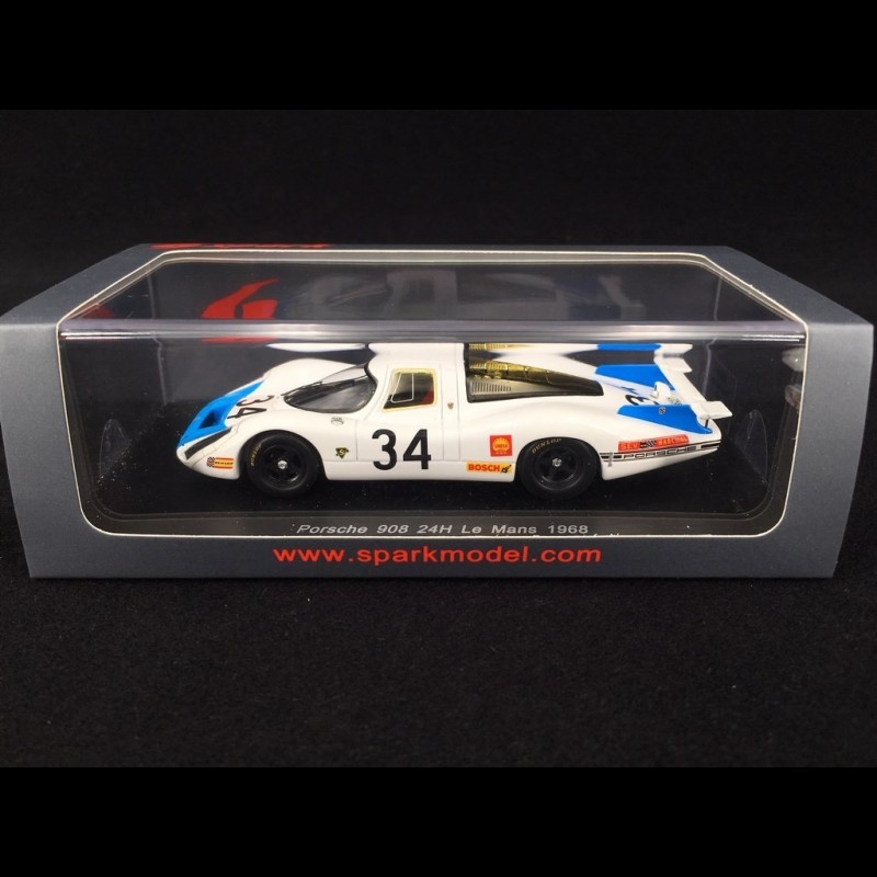 SPARK-MODEL S9241 Scale 1/43 | PORSCHE 908LH 3.0L TEST 24h LE MANS 1968