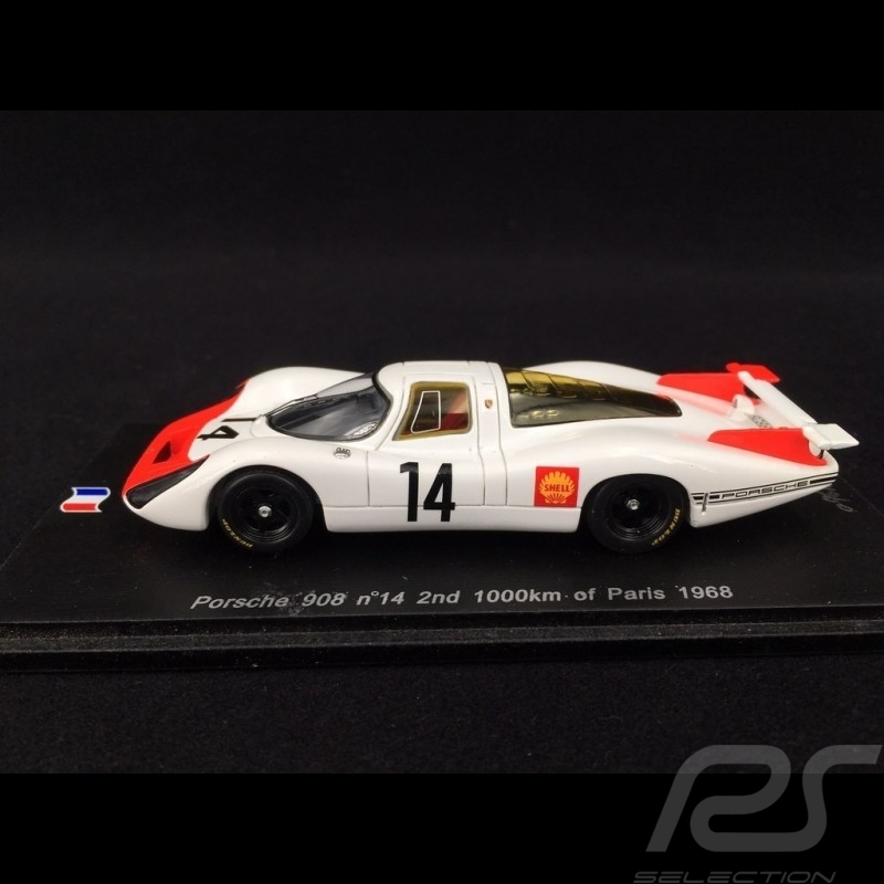 Porsche 908 Paris 1968 n°14 1/43 Spark SF051