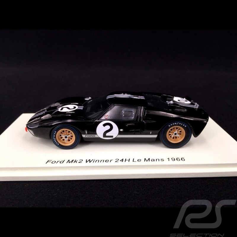 Ford GT40 Mk II n° 2 Sieger Le Mans 1966 1/43 Spark 43LM66