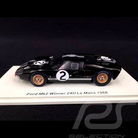 Ford GT40 Mk II n° 2 Vainqueur Winner Sieger Le Mans 1966 1/43 Spark 43LM66