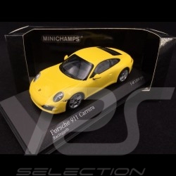 Porsche 911 typ 991 Carrera 2012 racinggelb1/43 Minichamps 410060221