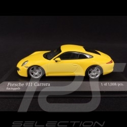 Porsche 911 typ 991 Carrera 2012 racinggelb1/43 Minichamps 410060221