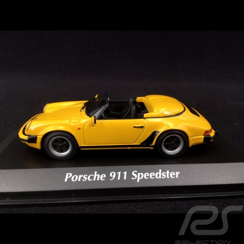 Porsche 911 Speedster 1988 Jaune citron yellow lime limonengelb 1/43 Minichamps 940066131