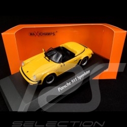 Porsche 911 Speedster 1988 Yellow lime 1/43 Minichamps 940066131