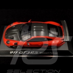Porsche 911 GT3 RS type 991 Phase ll 2018 Lavaorange 1/43 Minichamps WAP0201620J