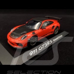 Porsche 911 GT3 RS type 991 Phase ll 2018 Lava orange 1/43 Minichamps WAP0201620J
