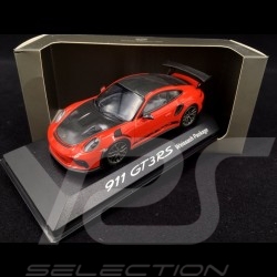 Porsche 911 GT3 RS type 991 Phase ll 2018 Lava orange 1/43 Minichamps WAP0201620J