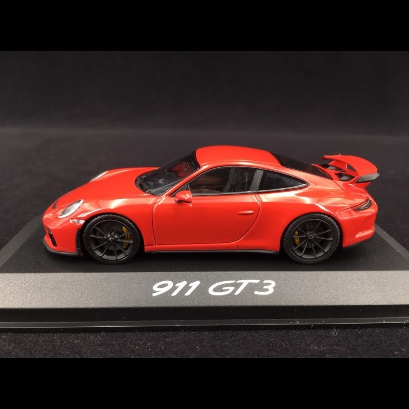 Porsche 911 type 991 GT3 Mk II 2017 indian rot 1/43 Minichamps WAP0201490H