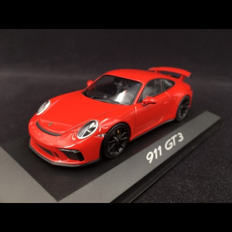 Porsche 911 type 991 GT3 Mk II 2017 indian rot 1/43 Minichamps WAP0201490H