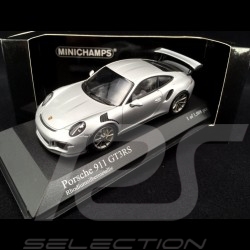 Porsche 991 GT3 RS 2014 argent silver silber 1/43 Minichamps 410063220
