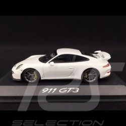 Porsche 911 Type 991 GT3 2013 blanche white weiß 1/43 Minichamps WAP0200000D