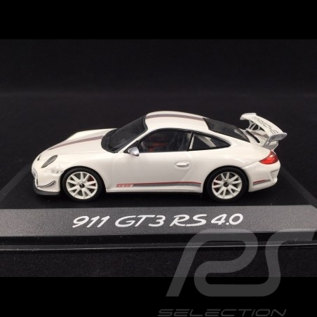 Porsche 911 GT3 RS 4.0 type 997 2011 white 1/43 Minichamps WAP0200010C