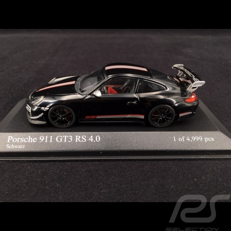 Porsche 911 type 997 GT3 RS 4.0 2011 schwarz 1/43 Minichamps 400069102