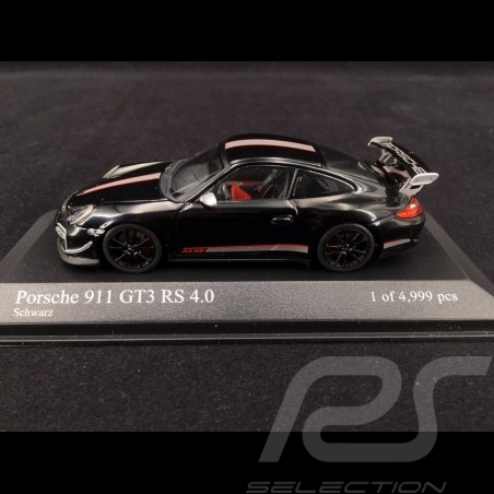 Porsche 911 type typ 997 GT3 RS 4.0 2011 noire black schwarz 1/43 Minichamps 400069102