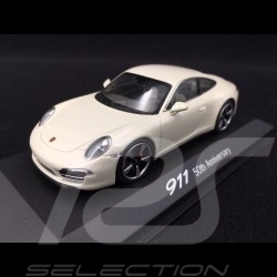 Porsche 911 Typ 991 50. Jahrestag perlweiß 1/43 Minichamps WAP0200050D