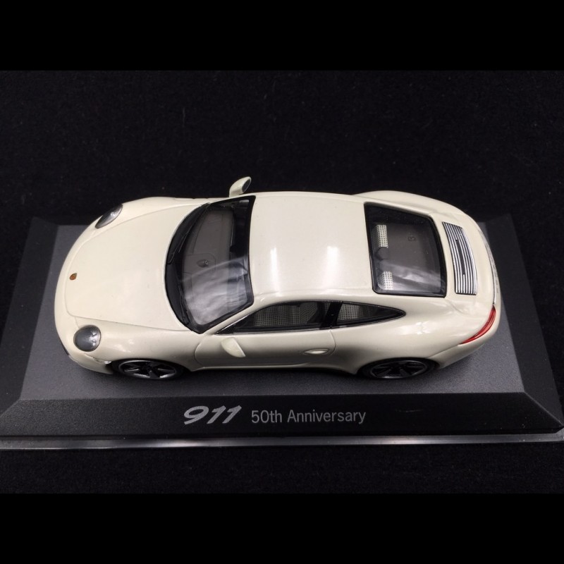 Porsche 911 991 50th Anniversary 2013 - Minichamps 1/43 - Blanc Pearl
