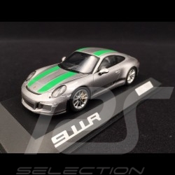 Porsche 997 Carrera grise 1/43 Minichamps WAP02011415