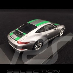 Porsche 997 Carrera grise 1/43 Minichamps WAP02011415