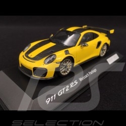 Porsche 911 GT2 RS typ 991 Weissach Package gelb / schwarz n° 0007/1911 1/43 Spark WAP0201520J