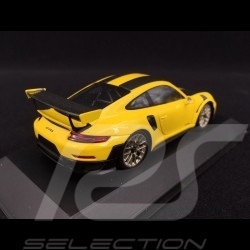 Porsche 911 GT2 RS type 991 Weissach Package jaune / noir n° 0007/1911 1/43 Spark WAP0201520J