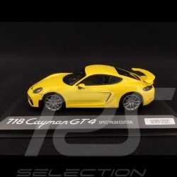 Porsche 718 Cayman GT4 typ 982 2019 racinggelb Spectrum Edition 1/43 Minichamps WAP0200870L002