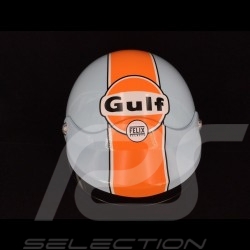 Casque de course vintage trois rayures