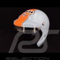 Casque de course vintage trois rayures