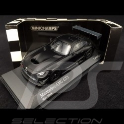 Mercedes AMG GT3 2017 version de présentation noir mate 1/43 Minichamps 410173201